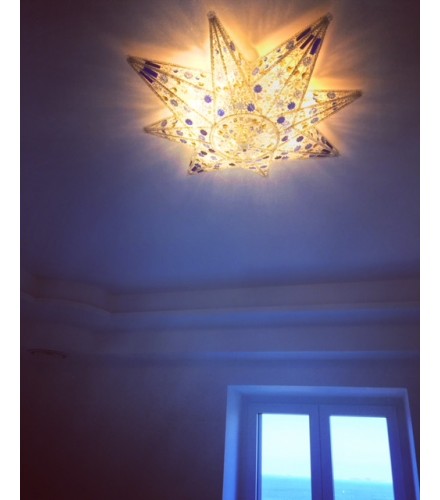 Ceiling light "Wind Rose"